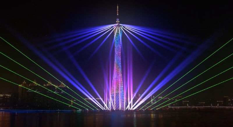 火樹銀花不夜天，白云機(jī)安為廣州燈光節(jié)保駕護(hù)航！