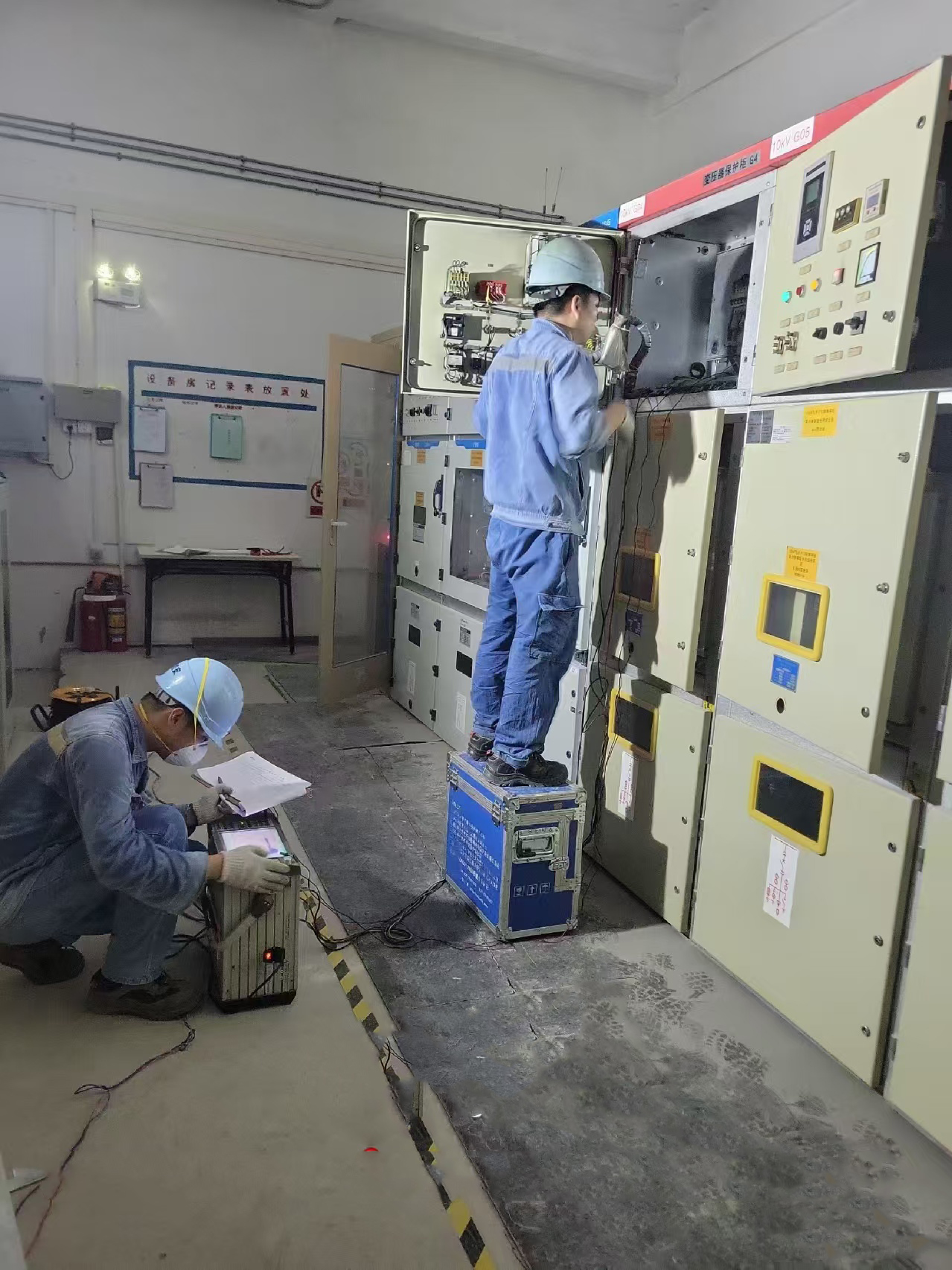 高壓巡檢配電所安裝方案，安全10kV配電所維修中心寫字樓10kV配電所維修案例